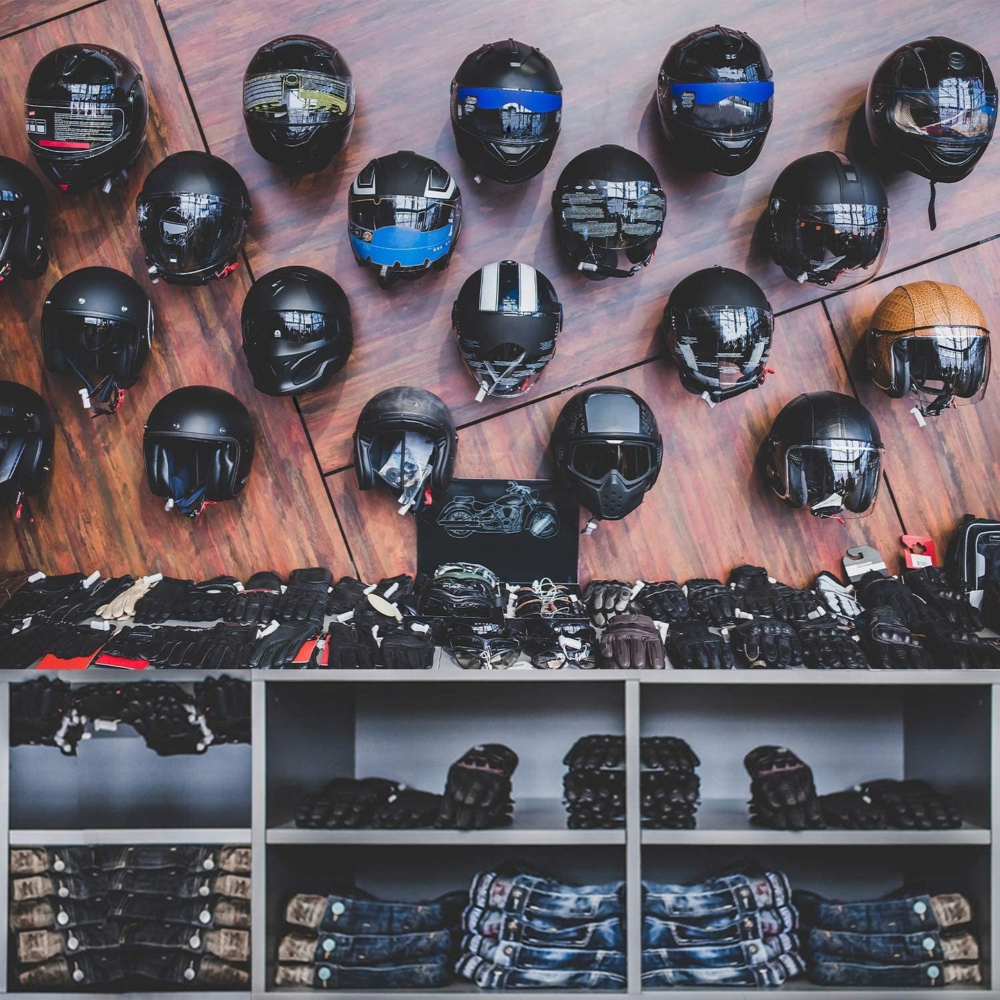 Helmet Holder Helmet Hanger Rack Wall Mounted Hook for Coats, Hats, Caps - Upgraded